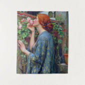 De sol van het Roos, John William Waterhouse Wandkleed (Voorkant)