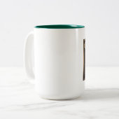 De Soldaat-creed Tweekleurige Koffiemok (Voorkant links)