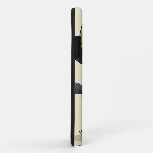 De soldaat werd scherp uitgedrukt. Case-Mate iPhone case (Achterkant/rechts)