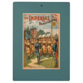 De soldaten van het Vrouw Imperial Burlesquers spe Klembord (Achterkant)