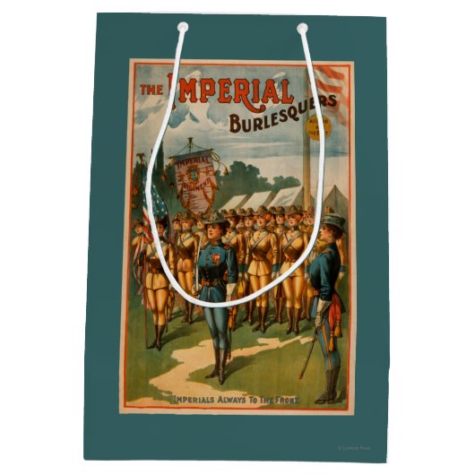 De soldaten van het Vrouw Imperial Burlesquers spe Medium Cadeauzakje (Achterkant)