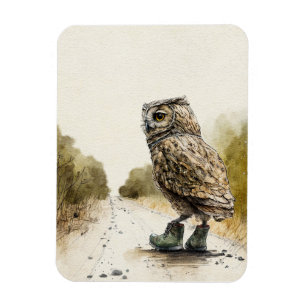 De solitaire walk Magnet Magneet