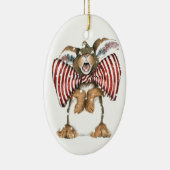 De Soloist Keramisch Ornament (Rechts)