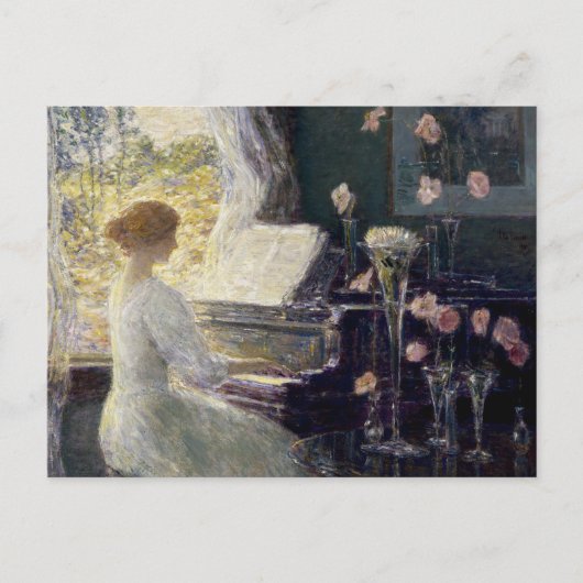 De Sonata van Frederick Childe Hassam Briefkaart (Voorkant)