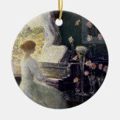 De Sonata van Frederick Childe Hassam Keramisch Ornament (Voorkant)