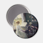 De Sonata van Frederick Childe Hassam Magneet (Voorkant / Achterkant)