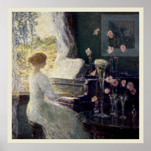 De Sonata van Frederick Childe Hassam Poster
