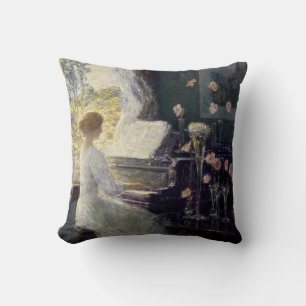 De Sonate van Frederick Childe Hassam Kussen