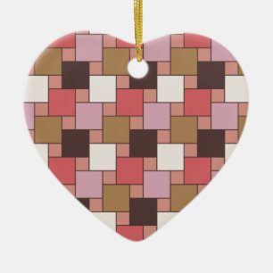 De Sorbet van de Kauwgom Keramisch Ornament