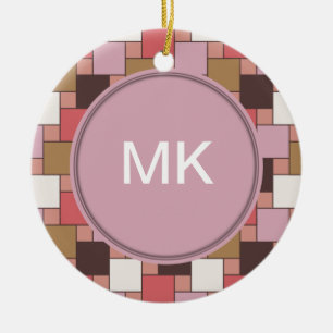 De Sorbet van de Kauwgom Keramisch Ornament