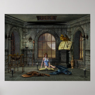 De Sorceress-huisdieren Poster