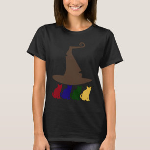 De Sorteer Kat  Kat Sorteer Hoed  Mannen Vrouwen K T-shirt