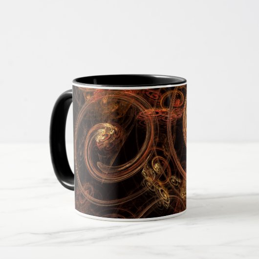 De Sound of Music Abstract Coffee-Mok Mok (Voorkant links)