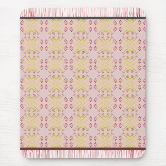 De Souris Tapis Style Mini Fleurs (Devant)