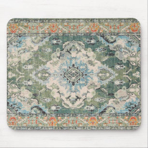 De Souris Tapis vert antique
