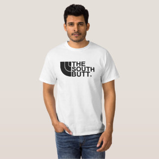 De South Butt Northface Parody T Shirten T-shirt