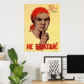 De Sovjet-Unie van de Sovjet-Unie van de Sovjet-Un Poster (Thuiskantoor)