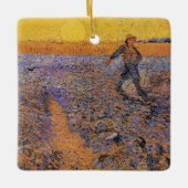 De Sower door Vincent van Gogh Keramisch Ornament (Voorkant)