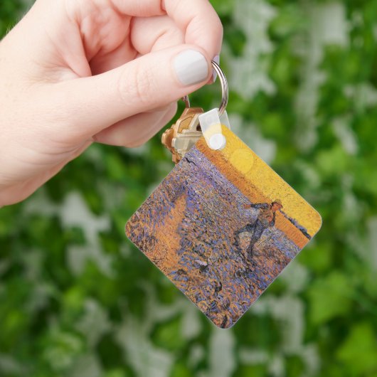 De Sower door Vincent van Gogh Sleutelhanger (Hand)