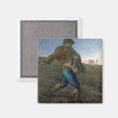 De Sower, Jean-Francois Millet Magneet (Voorkant / Achterkant)