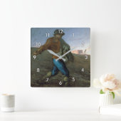 De Sower, Jean-Francois Millet Vierkante Klok (Huis)