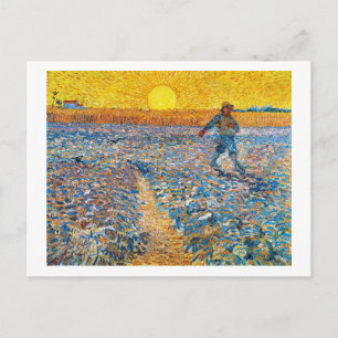 De Sower, Van Gogh Briefkaart