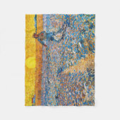 De Sower, Van Gogh Fleece Deken (Voorkant)