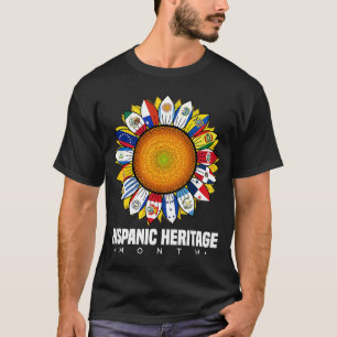 De Spaanse landen van de Spaanse eilanden van de h T-shirt