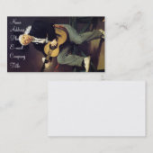 "De Spaanse zanger" Visitekaartje (Voorkant / Achterkant)