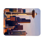 De Space Needle is een toren in Seattle Magneet (Horizontaal)