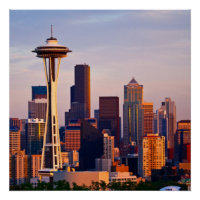 De Space Needle is een toren in Seattle