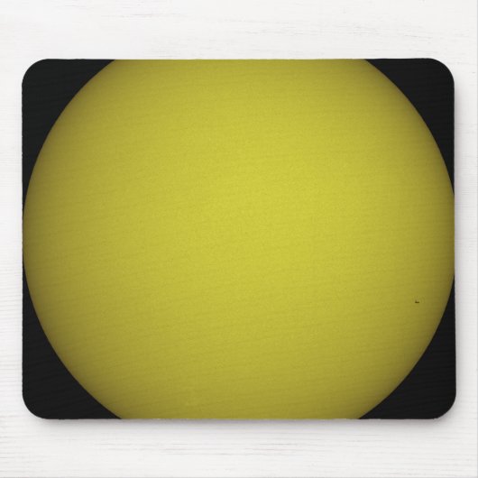 De Space Shuttle Atlantis is te zien in silhouette Muismat (Voorkant)