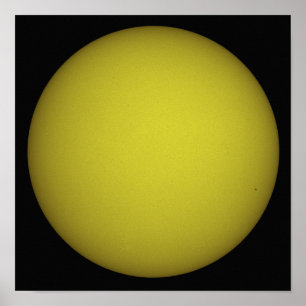 De Space Shuttle Atlantis is te zien in silhouette Poster