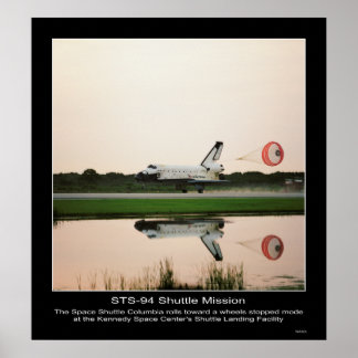 De Space Shuttle Columbia Poster