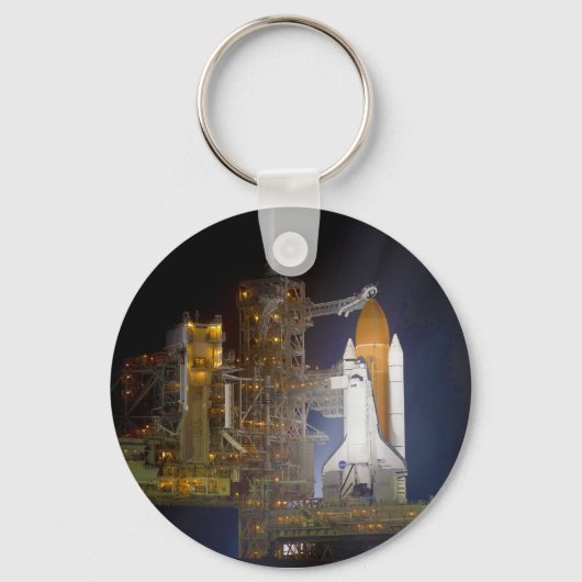 De Space Shuttle-detectie op startpad 39A Sleutelhanger (Voorkant)