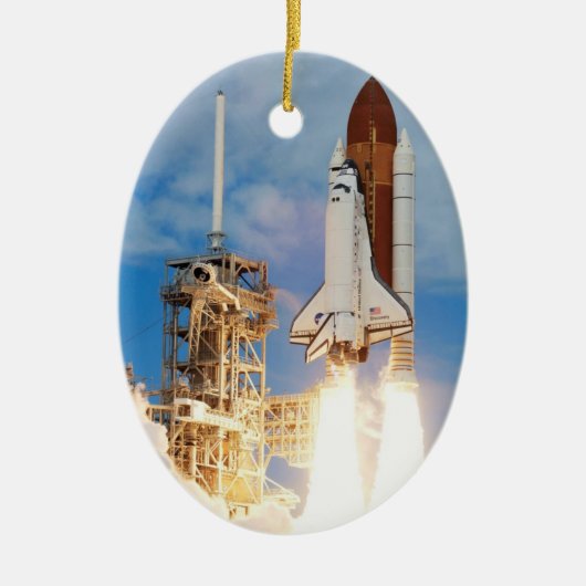 De Space Shuttle Discovery Ornament (Voorkant)