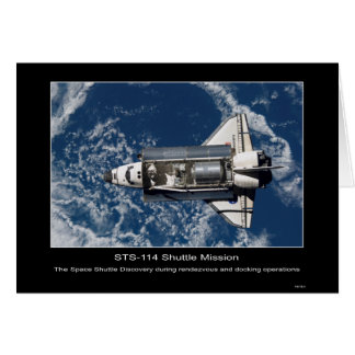 De Space Shuttle Discovery rendezvous and docking