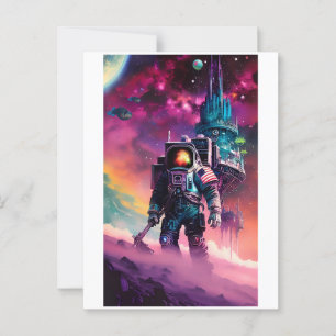 De Spacesteaders Briefkaart