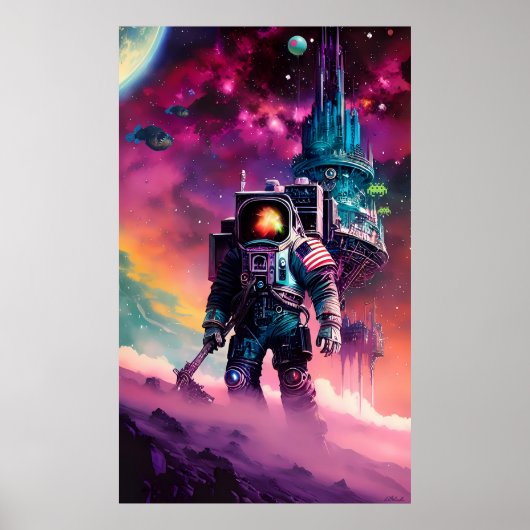 De Spacesteaders Poster (Voorkant)