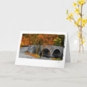 de spatie van de de herfstdag al kaart (Gele Bloem)