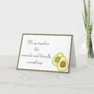 De Spatie van de Liefde van de avocado binnen Kaart