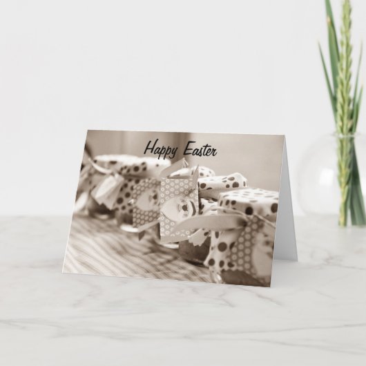 DE SPECIALE HOLIDAY=EASTER WISSEN FEESTDAGEN KAART (Voorkant)