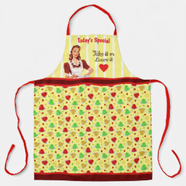 De speciale Jello Apron van vandaag Schort