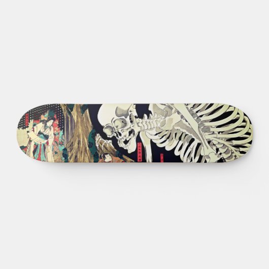 De Spectre trotseren: Bold Kuniyoshi Skateboard (Horizontaal)