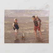 De Speelgoed Boat Briefkaart (Voorkant)