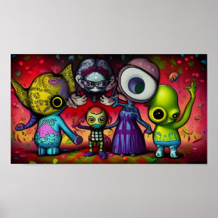 De Speelgoed Box Ricaso Nightmare reeks Poster