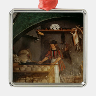 De speelmaker metalen ornament