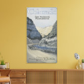 De speelplaats van de natie canvas afdruk (Insitu (Woonkamer))