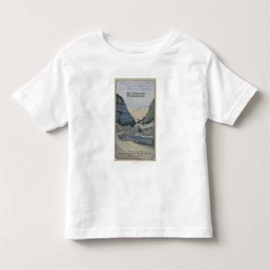 De speelplaats van de natie kinder shirts (Voorkant)