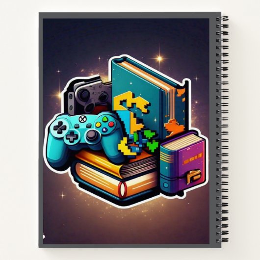 "De speelse professor" Notitieboek (Achterkant)